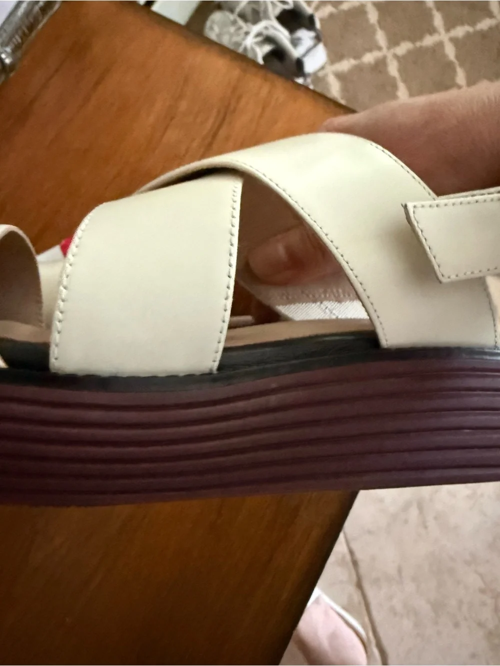 Women's Cole Haan Platform Sandals with Cross Straps